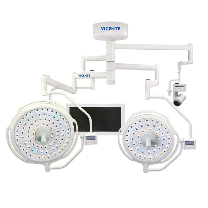 MINGTAI LED760/560 external camera + external monitor surgical light