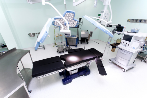 stainless steel surgical table