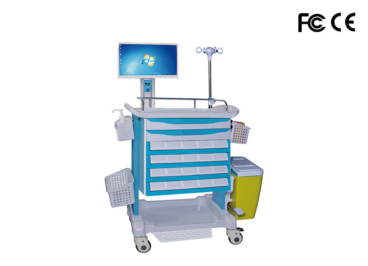 Wireless mobile nursing cart 